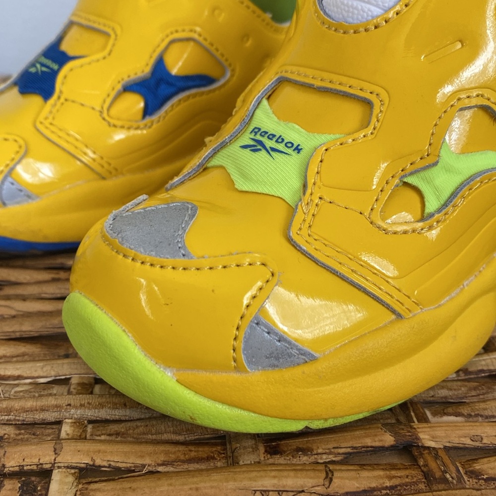 Reebok Versa Pump Fury Minion toddler slip-on shoes - Picture 6 of 11